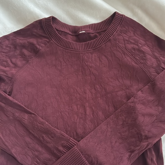 Lululemon Rest Less Pullover - Garnet - Picture 10 of 10